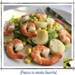 Ensalada de Gambas y Palmitos