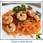 Ensalada de Gambas y Zanahoria